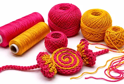 Braided Pink Comfort Cord